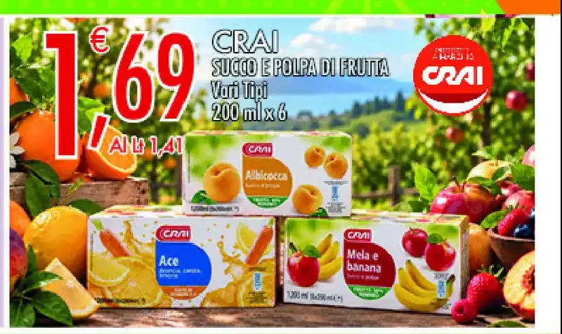 Succo e polpa di frutta