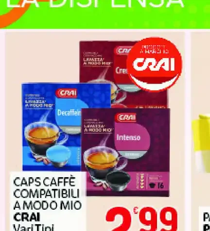 Capsule caffè compatibili A Modo Mio
