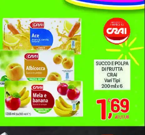 Succo e polpa di frutta