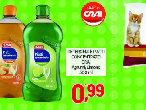 Detergente piatti concentrato