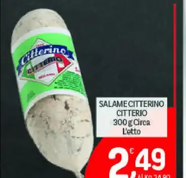 Salame citterino
