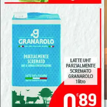 Latte UHT parzialmente scremato Granarolo