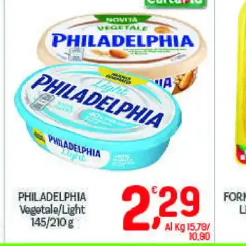 Philadelphia vegetale/light