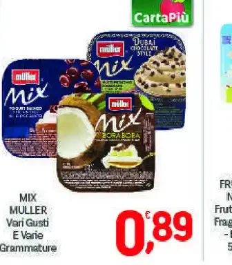 Mix Muller vari gusti