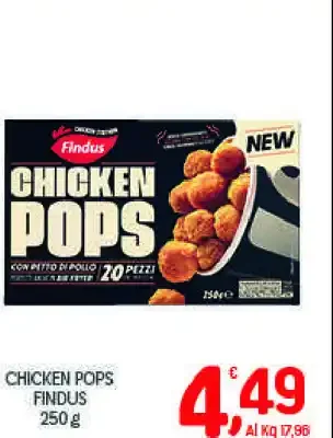 Chicken Pops Findus