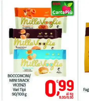 Bocconcini mini snack Vicenzi