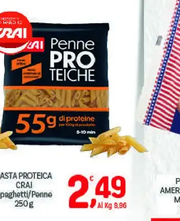 Pasta proteica Crai