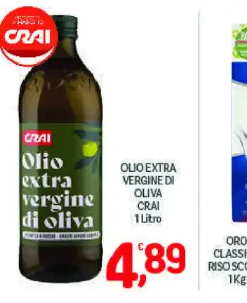 Olio extra vergine di oliva Crai