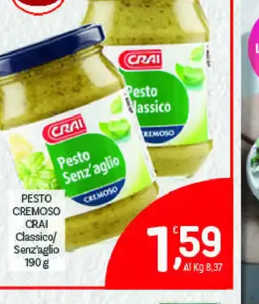 Pesto cremoso Crai