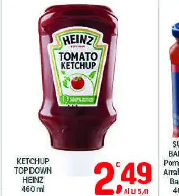 Ketchup Top Down Heinz