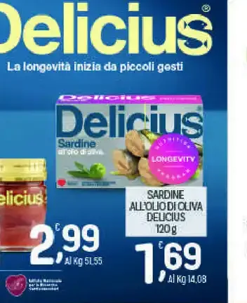 Filetti di acciughe Delicius