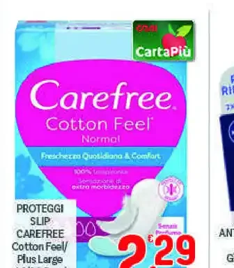 Proteggi slip Carefree Cotton Feel