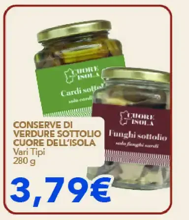 Conserve di verdure sott'olio