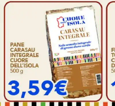 Pane carasau integrale