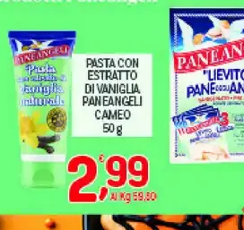 Pasta con estratto di vaniglia Paneangeli Cameo