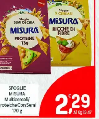 Sfoglie Misura
