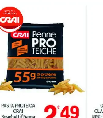 Pasta proteica Crai
