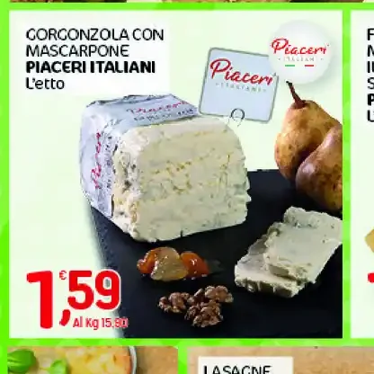 Gorgonzola con mascarpone Piaceri Italiani