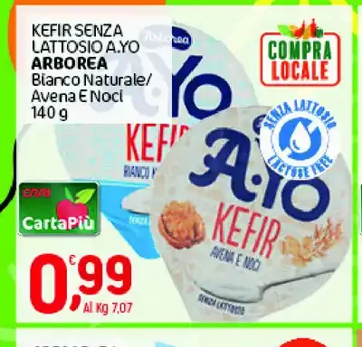 Kefir senza lattosio Arborea
