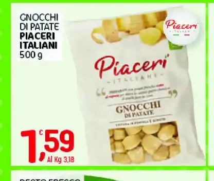 Gnocchi di patate Piaceri Italiani