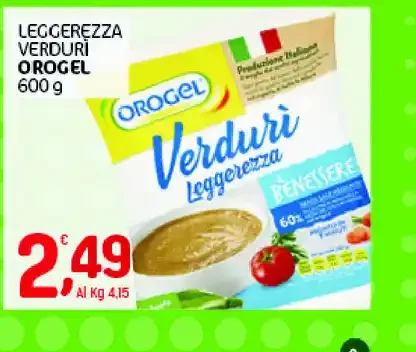 Verdure leggere Orogel