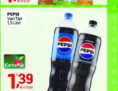 Pepsi vari tipi