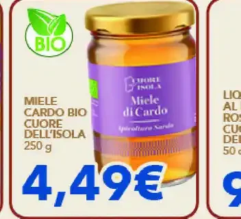 Miele cardo bio Cuore dell'Isola