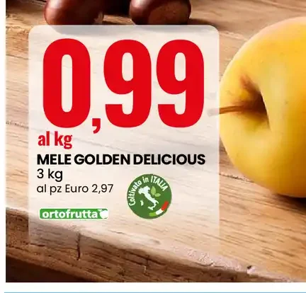 Mele Golden Delicious