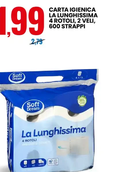 Carta igienica La Lunghissima