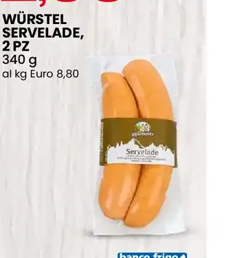 Würstel servelade