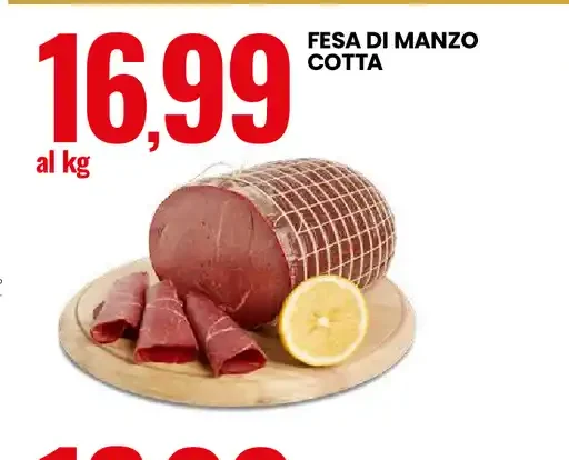 Fesa di manzo cotta