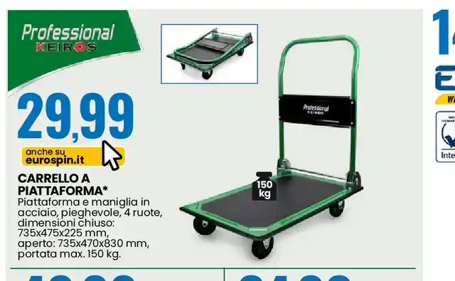Carrello a piattaforma