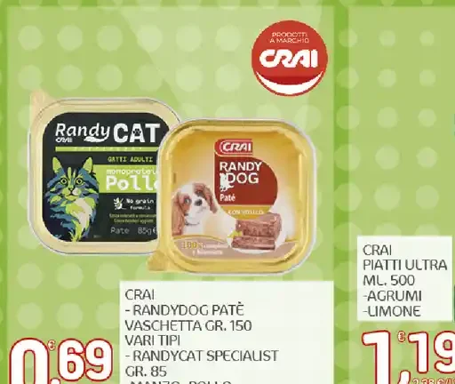Cibo per cani RandyDog