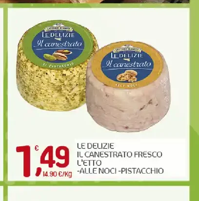Il canestrato fresco l'etto