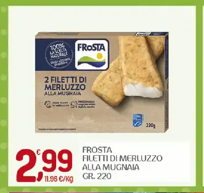 Filetti di merluzzo alla mugnaia