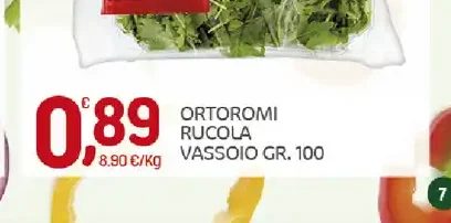 Rucola vassoio
