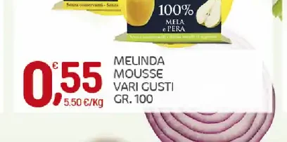 Mousse vari gusti