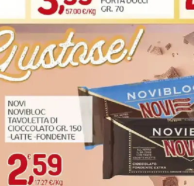 Novibloc Tavoletta di Cioccolato