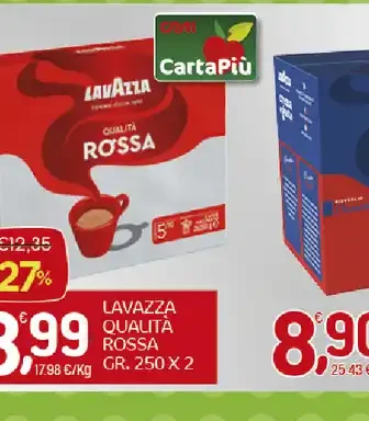 Caffè qualità rossa