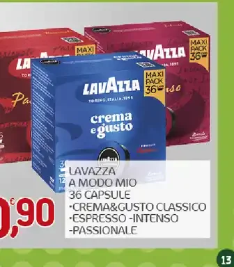 Capsule crema e gusto classico