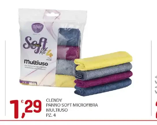 Panni soft microfibra multiuso