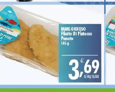 Filetto di merluzzo panato