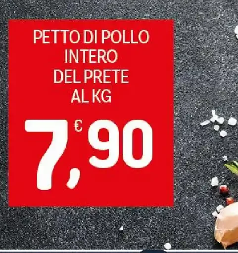 Petto di pollo intero Del Prete
