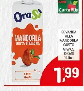 Bevanda alla mandorla OraSì