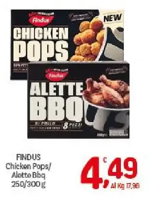 Chicken Pops e Alette BBQ Findus