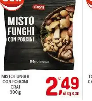 Misto funghi con porcini Crai