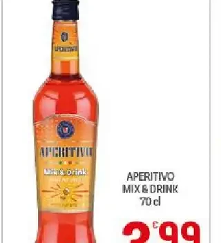 Aperitivo mix drink
