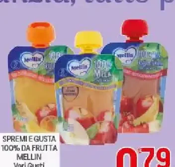Spremi e gusta 100% frutta Mellin