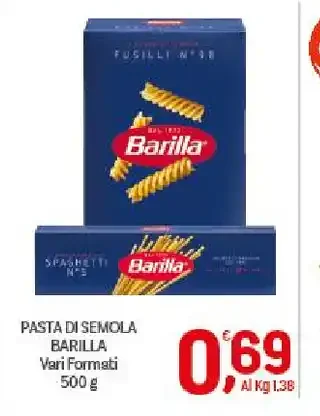 Pasta di semola Barilla