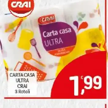 Carta casa Crai Ultra